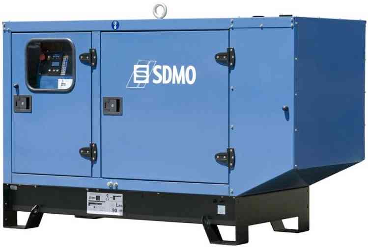 Дизельный генератор SDMO K17M в кожухе