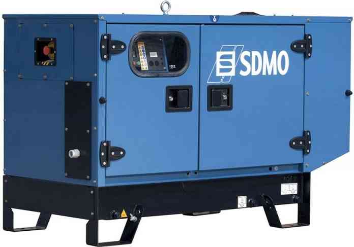 Дизельный генератор SDMO K9 в кожухе
