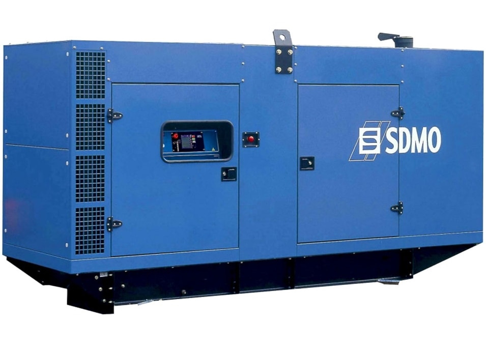Дизельный генератор SDMO V275C2 в кожухе