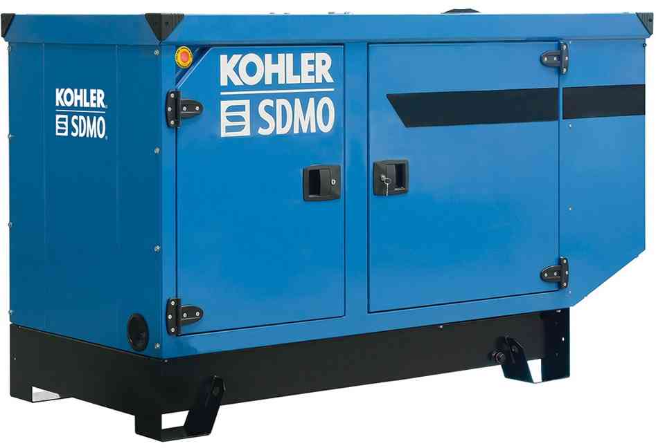 Дизельный генератор SDMO K66 в кожухе