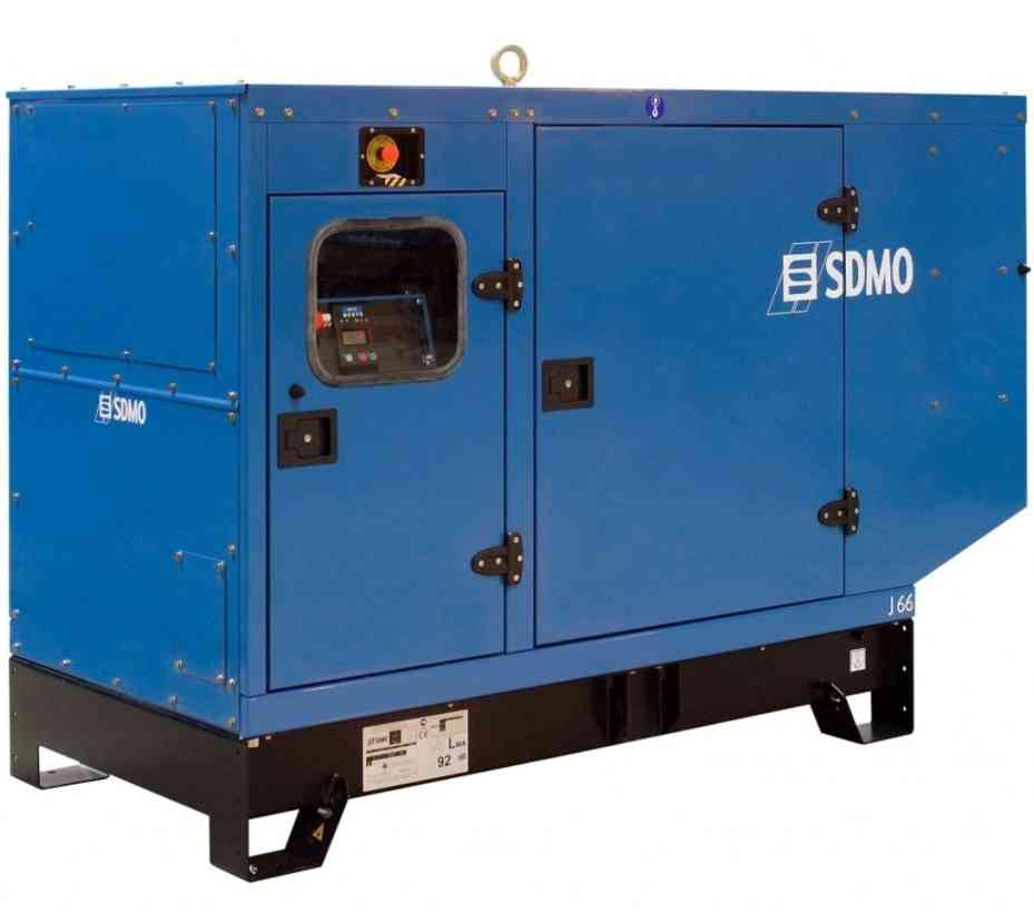 Дизельный генератор SDMO J66K в кожухе